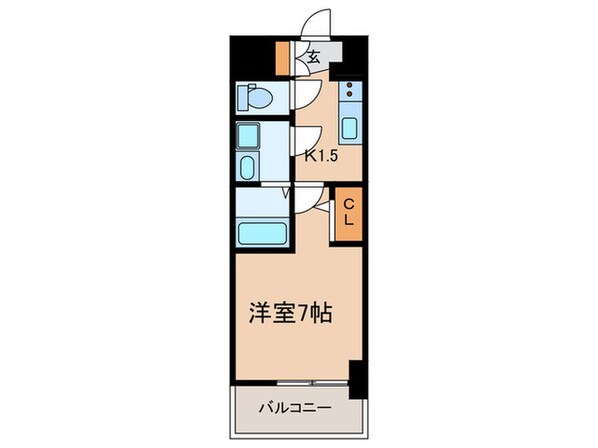 アドバンス神戸マーレの物件間取画像